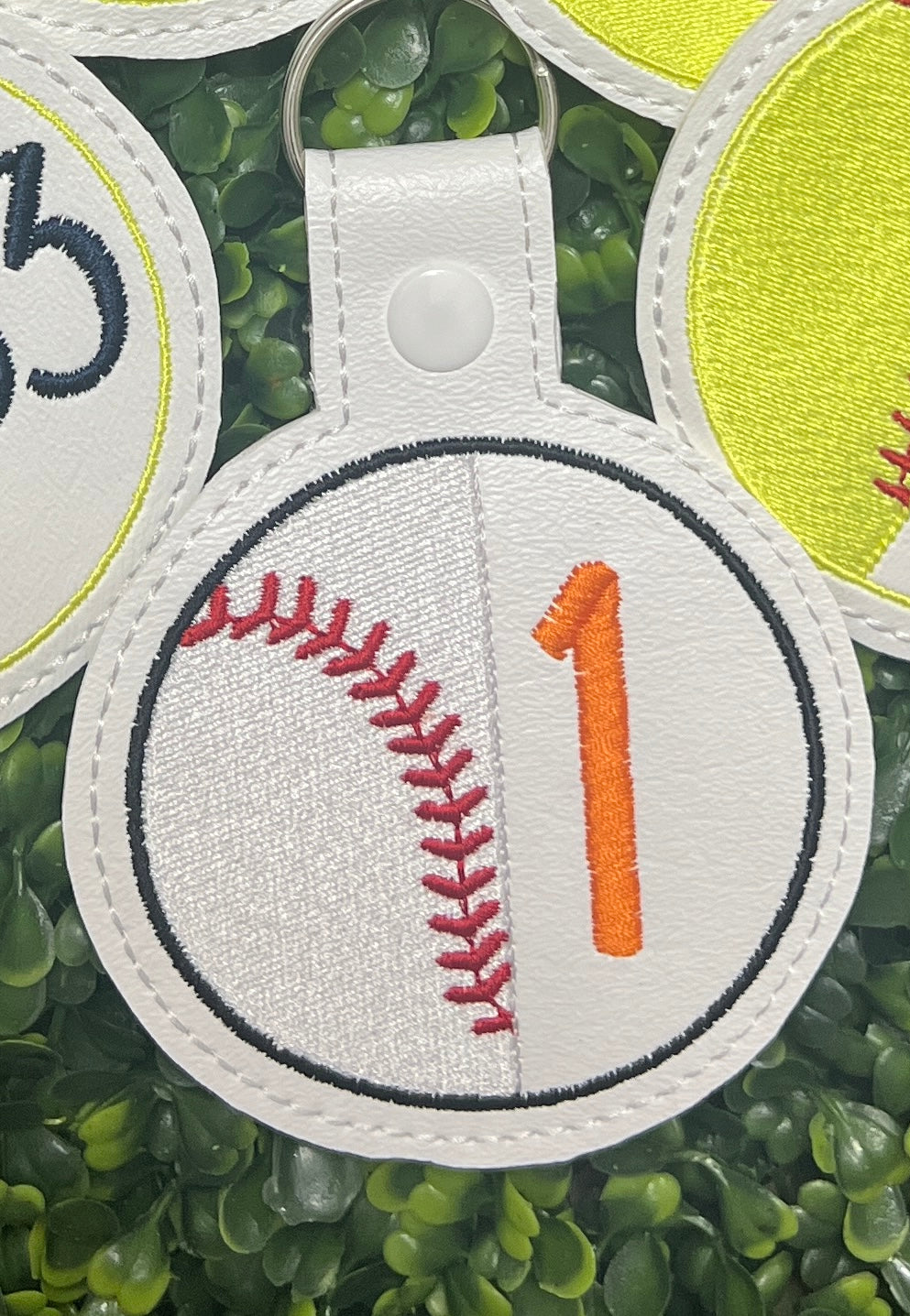 Baseball Bag Tag