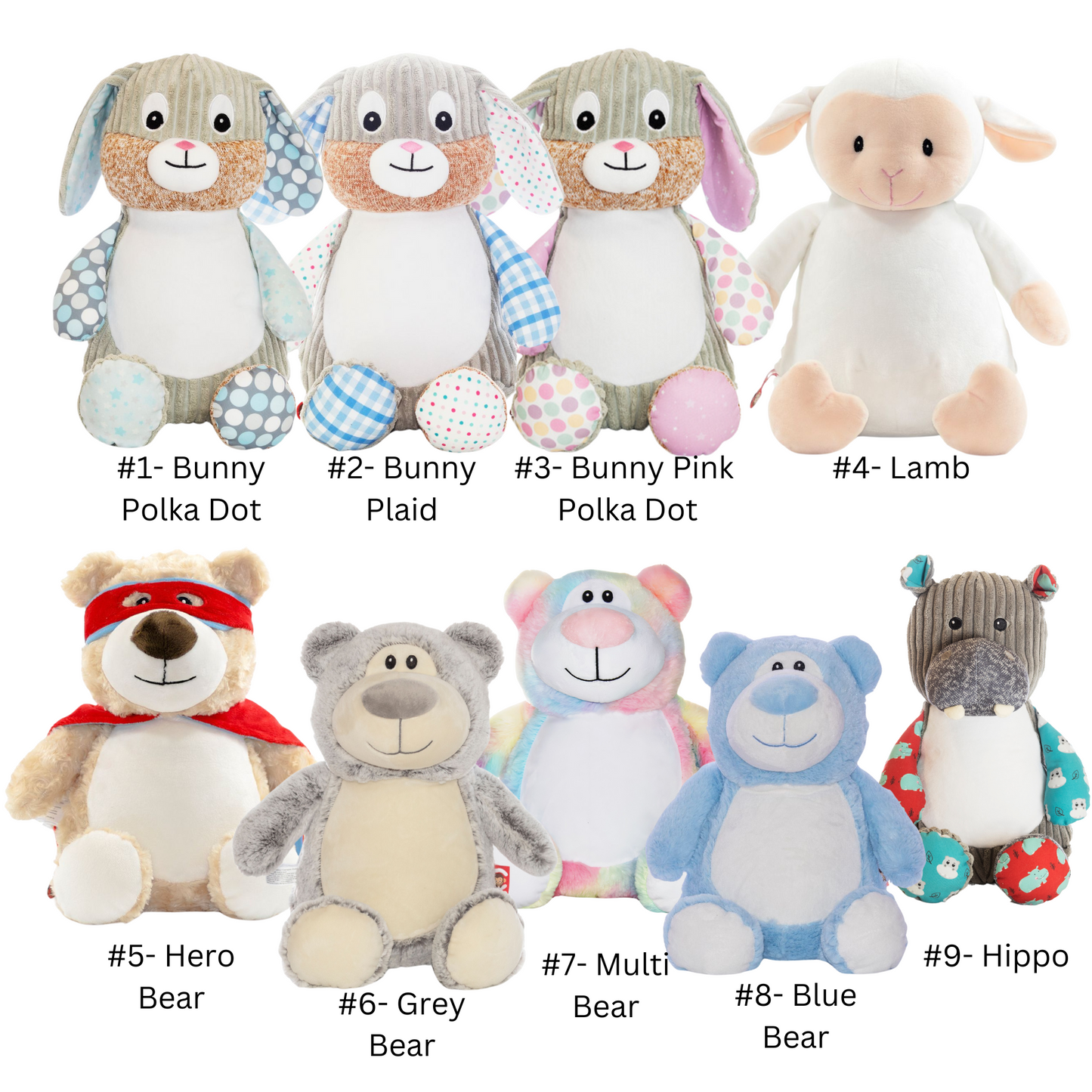 Personalized Stuffed Animal- You are my Sunshine