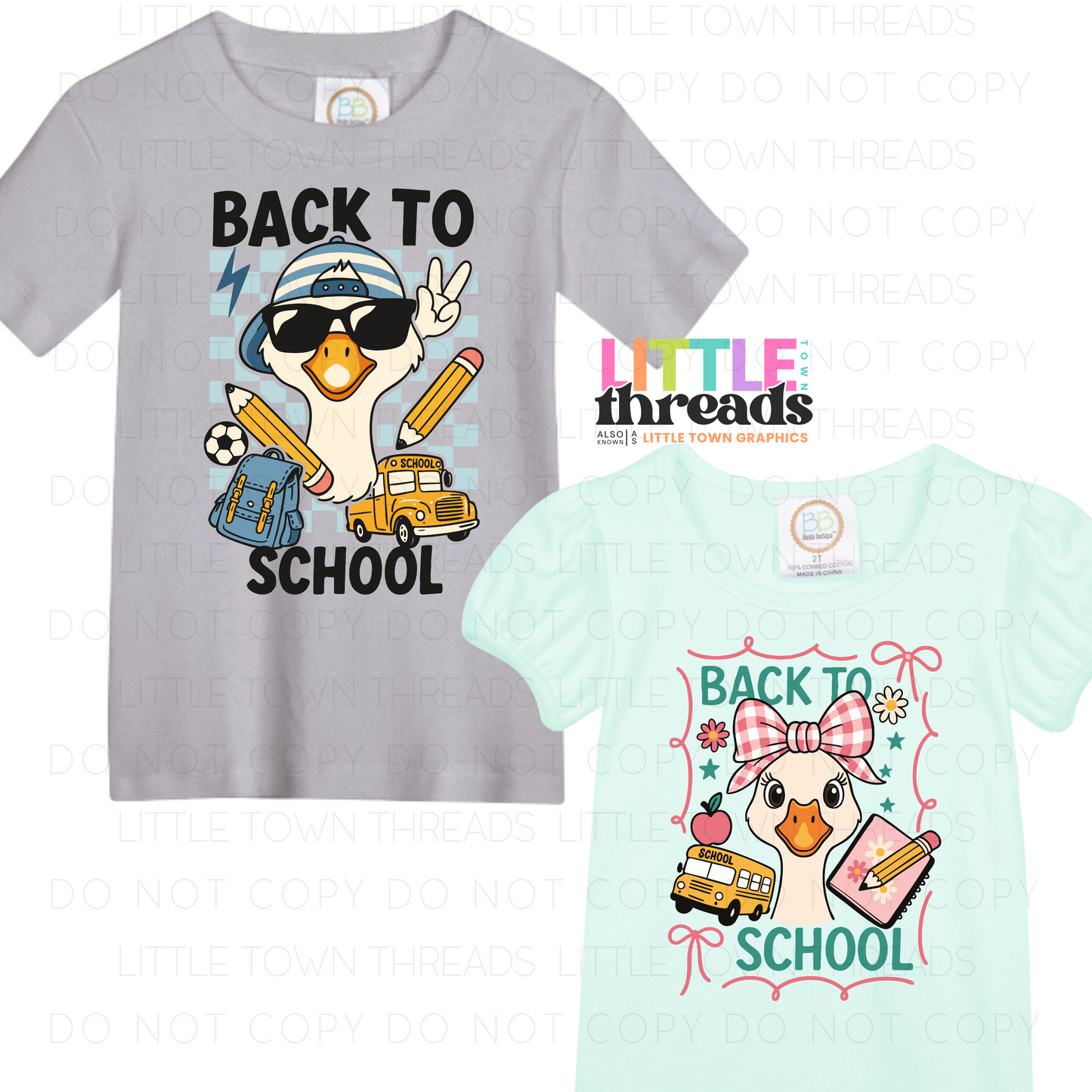 Back to School Goose Shirt