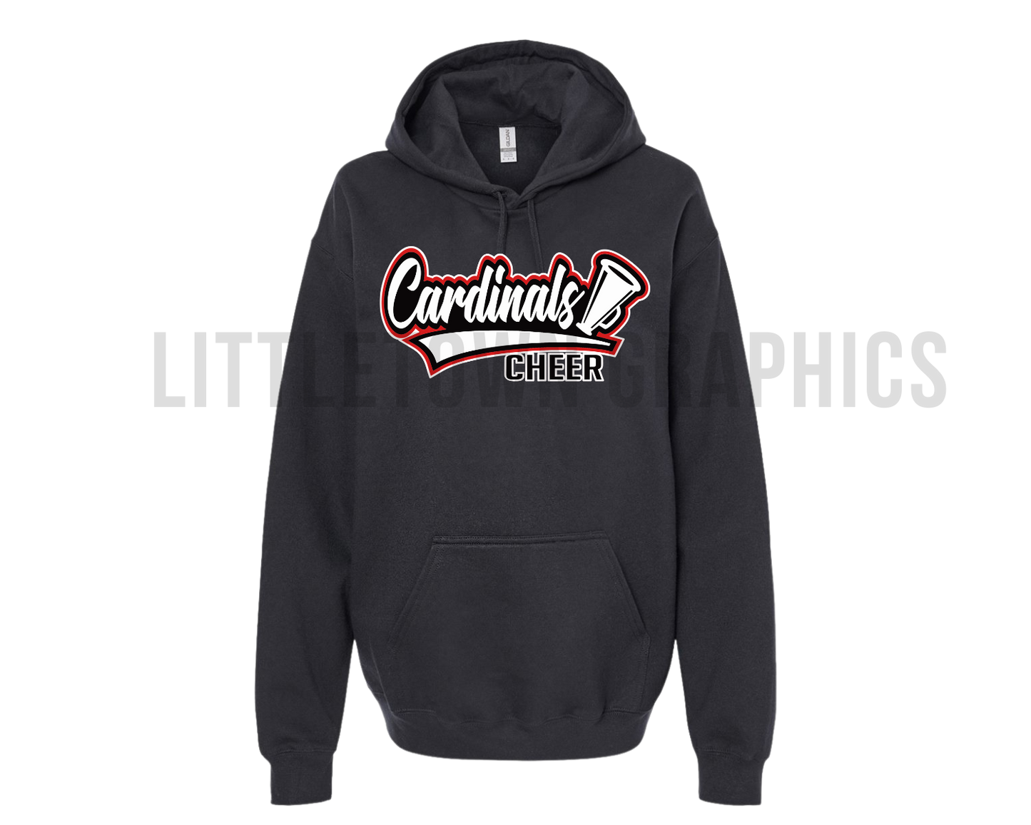 Cardinal Cheer Sweatshirt **Please read description before ordering**
