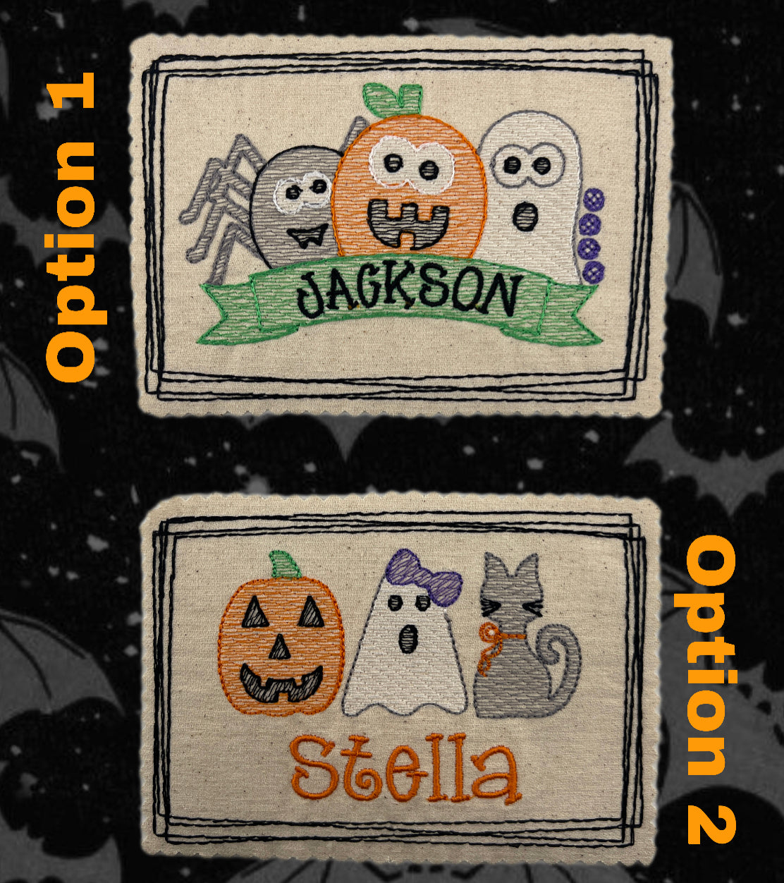 Personalized Halloween Basket