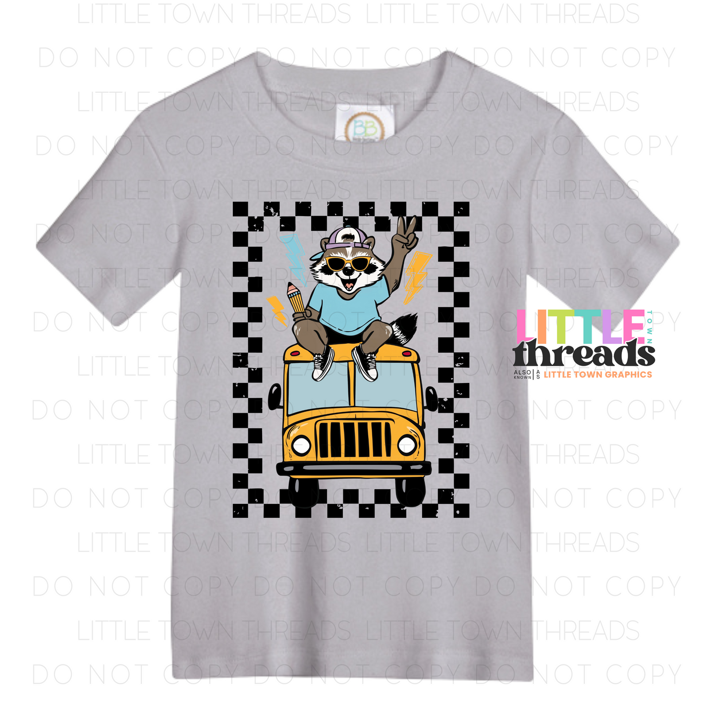 Raccoon Back to School Shirt