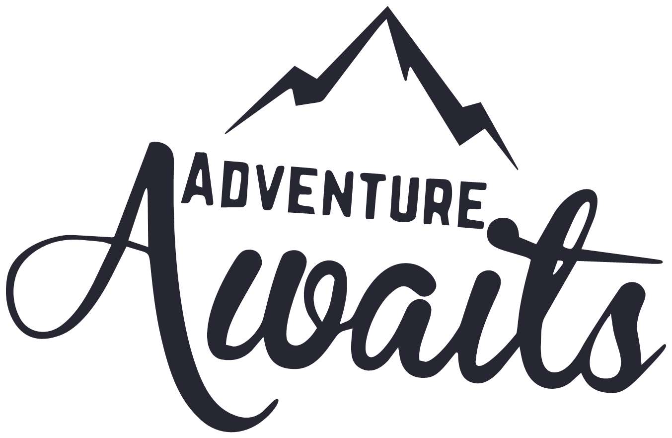 Adventure Awaits Mountain Decal