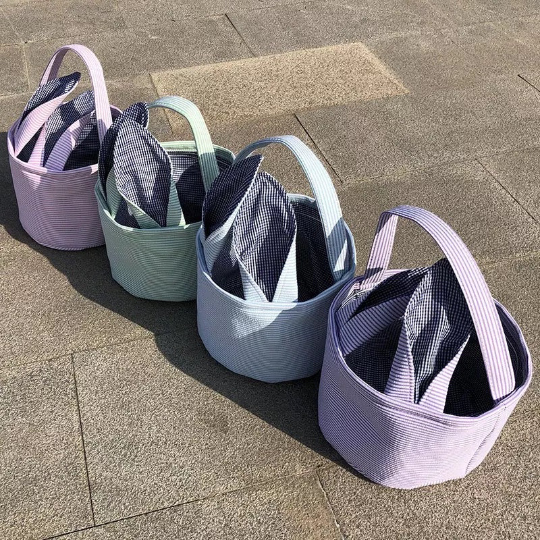 Easter Bunny Face Basket