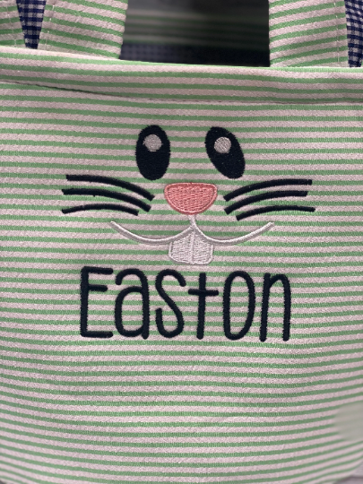 Easter Bunny with Teeth Basket