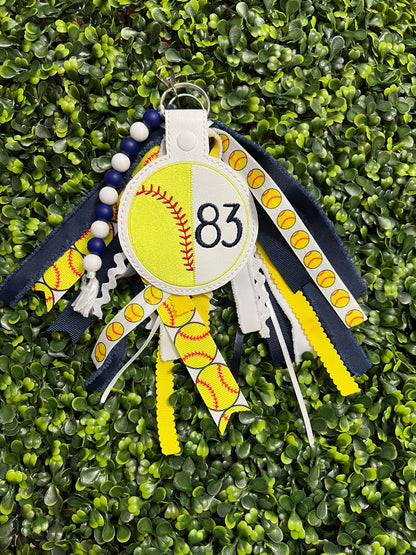 Softball Bag Tag