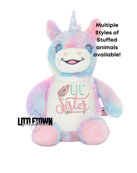 Personalized Stuffed Animal- Little Sister