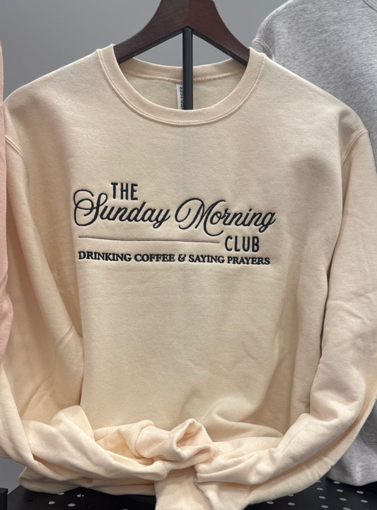 Sunday Morning Club Crewneck