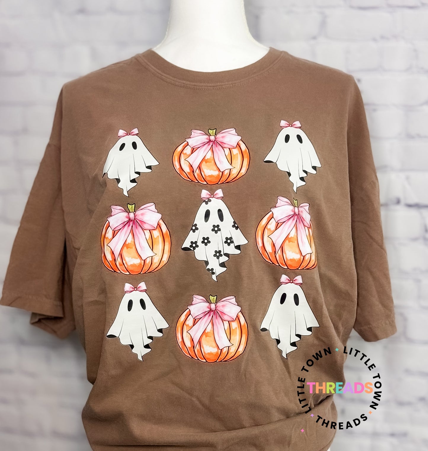Pumpkin Coquette Halloween Shirt