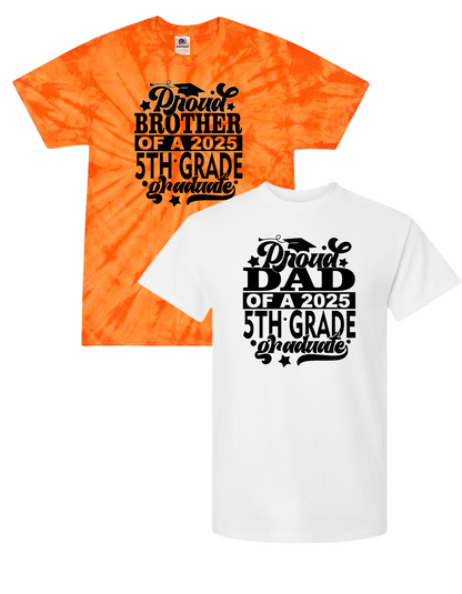Proud Family of a 5th Grade Graduate T-Shirt
