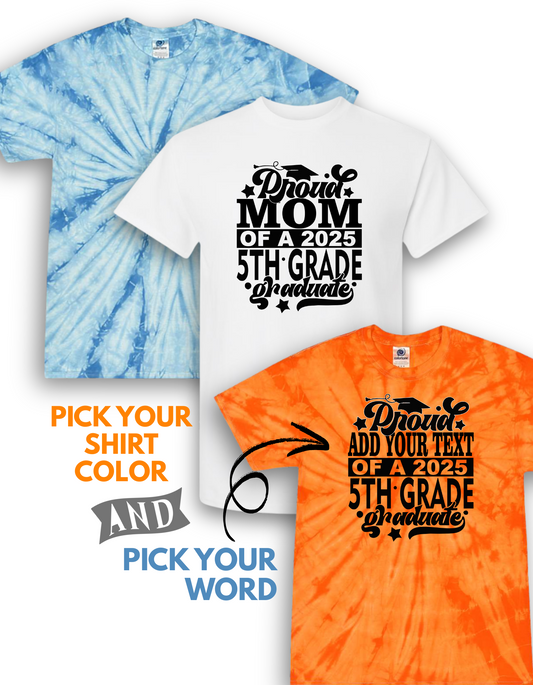 Proud Family of a 5th Grade Graduate T-Shirt