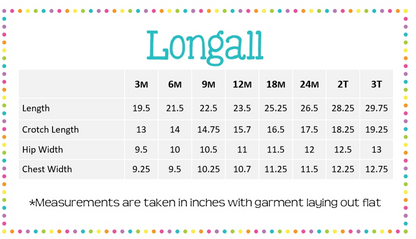 Girls Longall Pre-Order; ETA End of September