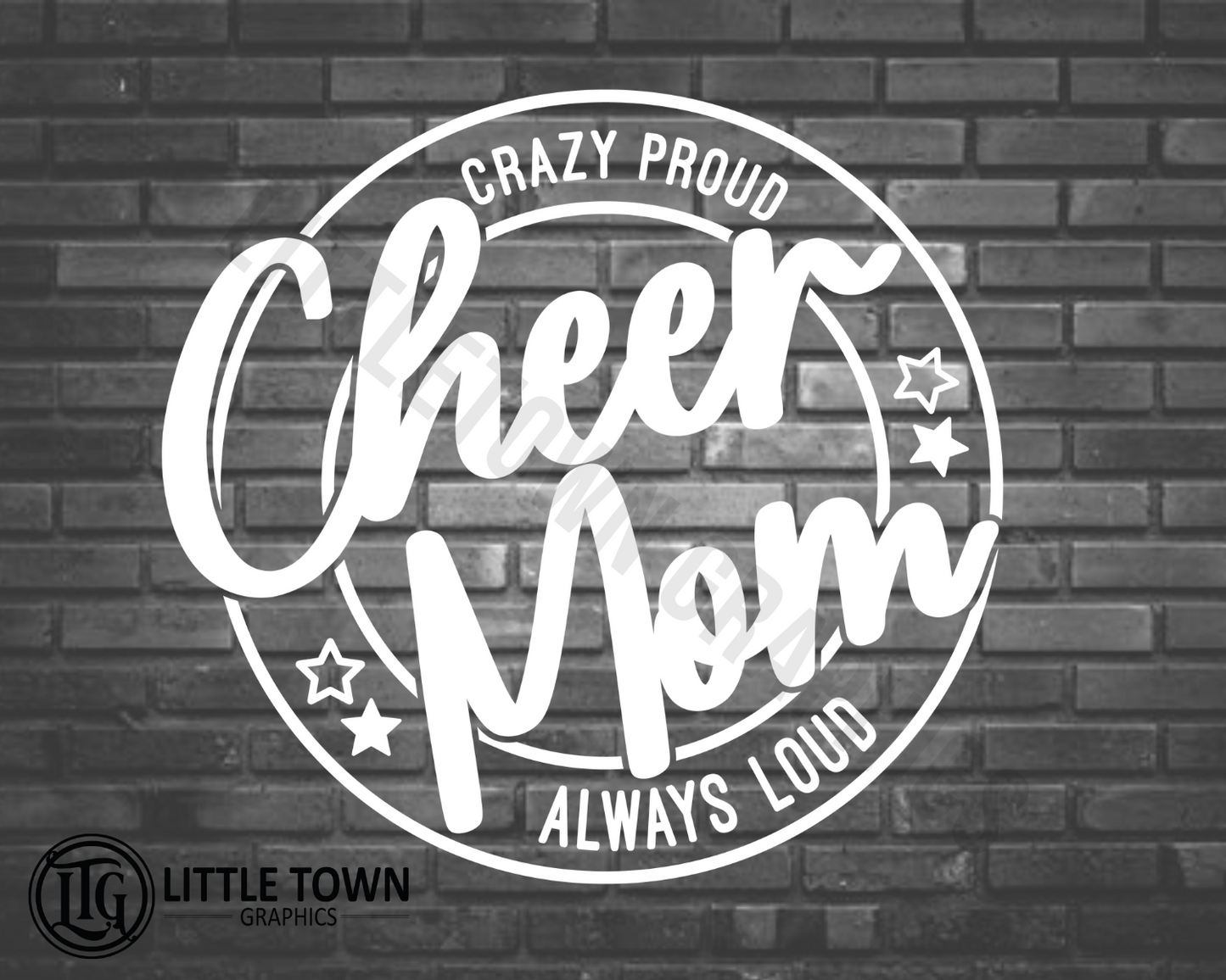 Cheer Mom Vinyl Decal