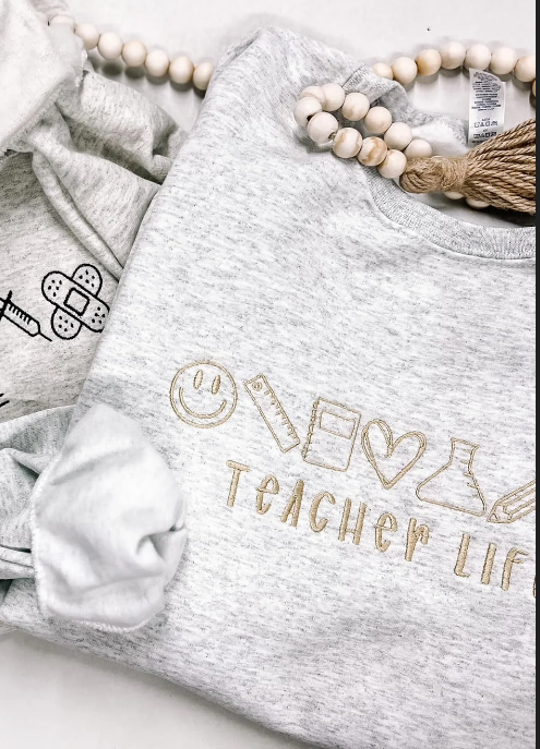 Teacher Life Crewneck