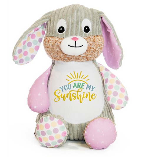 Personalized Stuffed Animal- You are my Sunshine