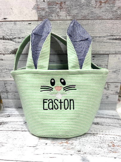 Easter Bunny with Teeth Basket
